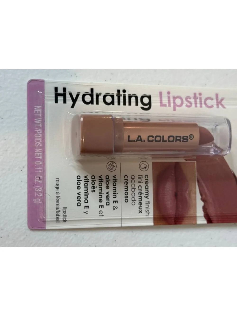 LA Colors Hydrating Lipstick Bohemian C62154 New